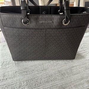 Michael Kors Black Logo Tote